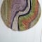 Hello Honey® 5ft. Abstract Round Wool & Cotton Tufted Rug